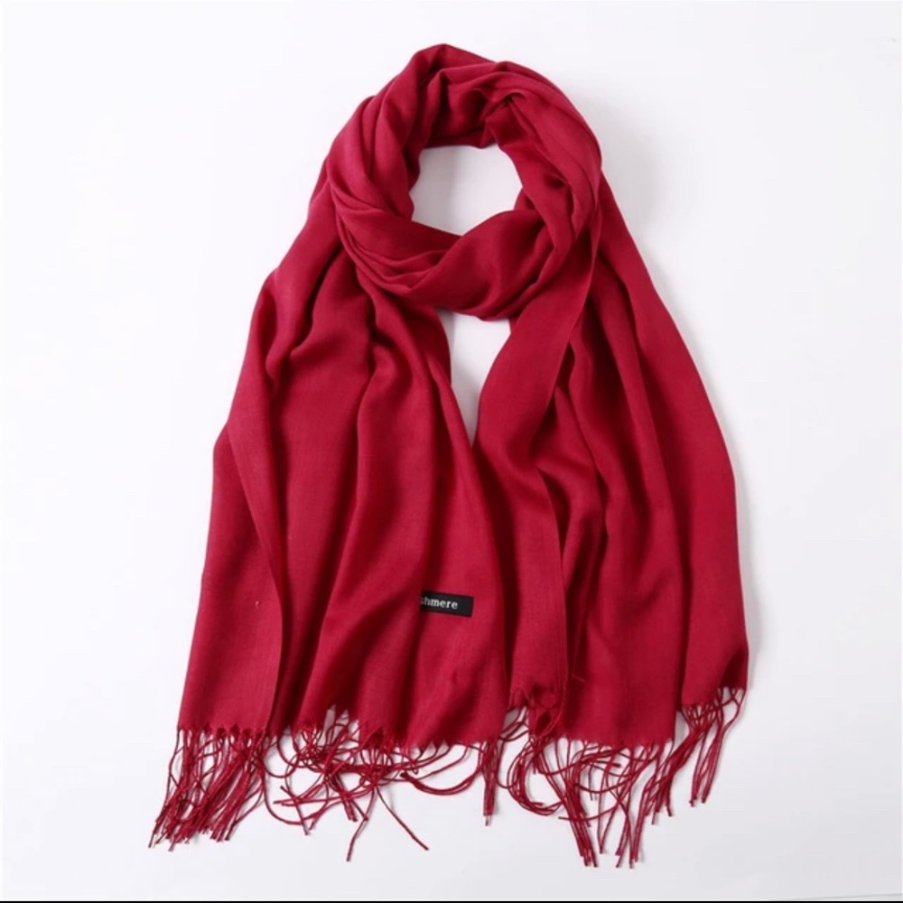 Cashmere Feel Scarf - Lightweight - Large- New